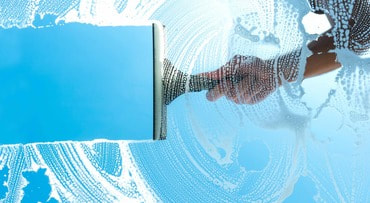 Window Squeegee washing commercial in Sarasota Florida